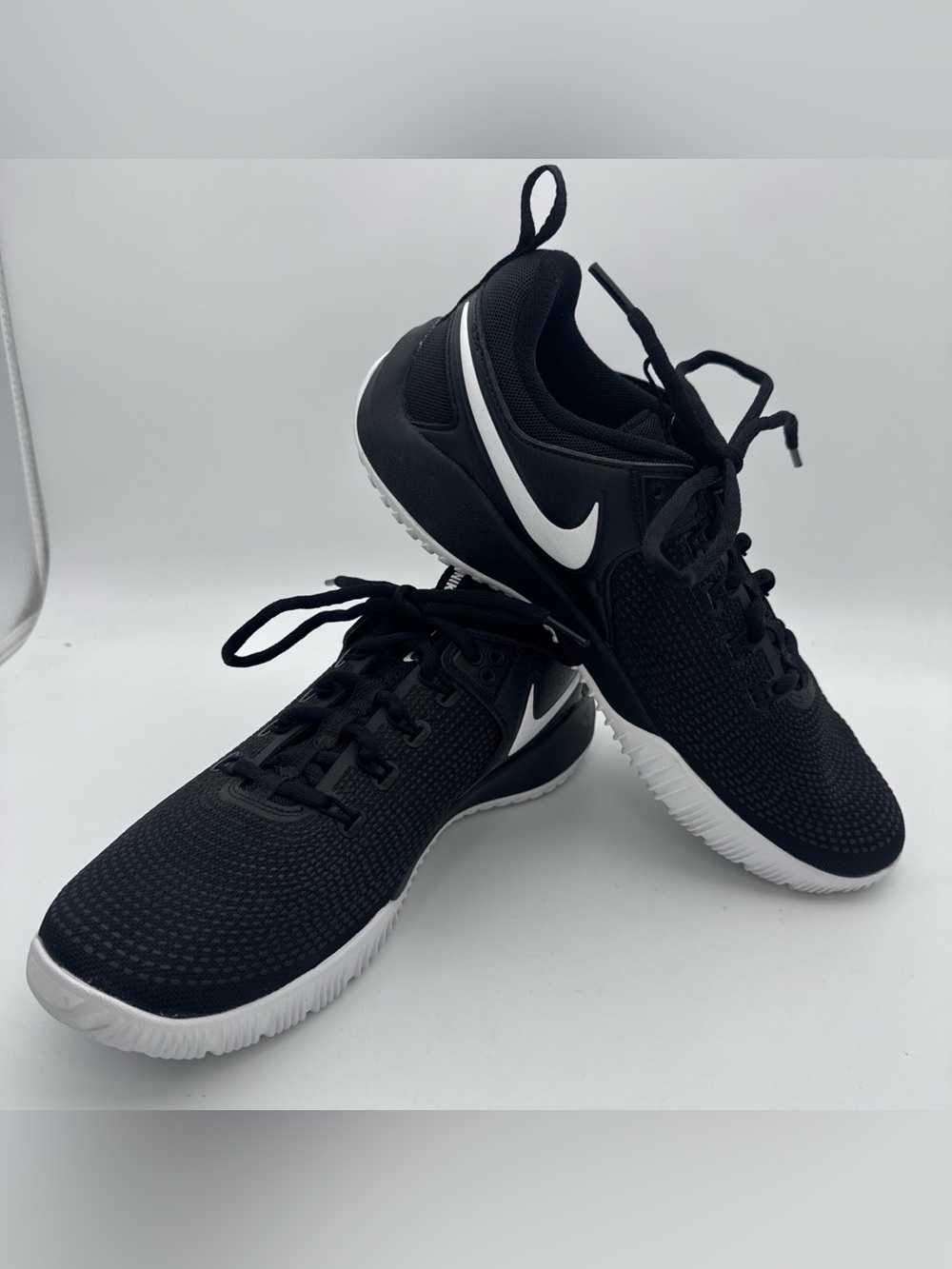 Nike Zoom HyperAce 2 Women's Size 10 Volleyball Shoe Black/White AA0286-001